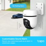 TP-LINK Caméra de sécurité WiFi Outdoor 360° Panoramique/Inclinable - Tapo C500 – Image 6