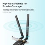 TP-LINK ARCHER TX20E ADAPTATEUR PCIE BLUETOOTH 5.2 WIFI 6 AX1800 – Image 4
