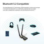 TP-LINK ARCHER TX20E ADAPTATEUR PCIE BLUETOOTH 5.2 WIFI 6 AX1800 – Image 5