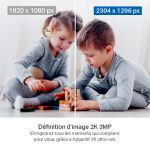 TP-LINK CAMÉRA DE SÉCURITÉ PANORAMIQUE ET INCLINABLE WIFI - TAPO C211 – Image 4