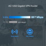 TP-LINK - ER605W - Routeur VPN Omada AC1350 Gigabit – Image 4