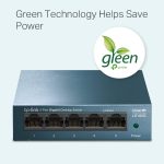 TP-LINK 5-PORT 10/100/1000MBPS DESKTOP SWITCH - LS105G – Image 3
