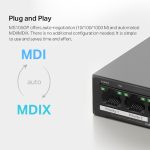 MERCUSYS 5-PORT GIGABIT DESKTOP SWITCH WITH 4-PORT POE+ MS105GP – Image 9