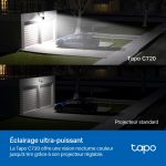 TP-LINK Caméra de surveillance extérieure connectée Tapo avec projecteurs TAPO C720 – Image 3