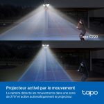 TP-LINK Caméra de surveillance extérieure connectée Tapo avec projecteurs TAPO C720 – Image 5