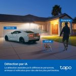 TP-LINK Caméra de surveillance extérieure connectée Tapo avec projecteurs TAPO C720 – Image 6