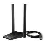 TP-LINK - Archer T4U Plus - Nouveauté Adaptateur USB WiFi à gain élevé double antennes AC1300