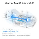 TP-LINK BORNE MESH WIFI 6 AX3000 OUTDOOR- DECO X50-OUTDOOR – Image 5