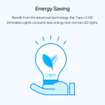 TP-LINK AMPOULE CONNECTÉE WIFI DIMMABLE (CULOT E27) - TAPO L510E – Image 6