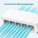 TP-LINK 5-PORT 10/100MBPS DESKTOP SWITCH - LS1005 – Image 3