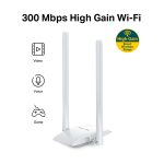 TP-LINK 300MBPS HIGH GAIN WIRELESS USB ADAPTER - MW300UH – Image 2
