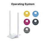 TP-LINK 300MBPS HIGH GAIN WIRELESS USB ADAPTER - MW300UH – Image 3