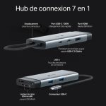 TP-LINK - UH7020C - Hub USB Type-C 7 en 1 – Image 4