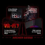 TP-LINK Routeur Gaming WiFi 7 BE9300 tri-bande - ARCHER GE550 – Image 2