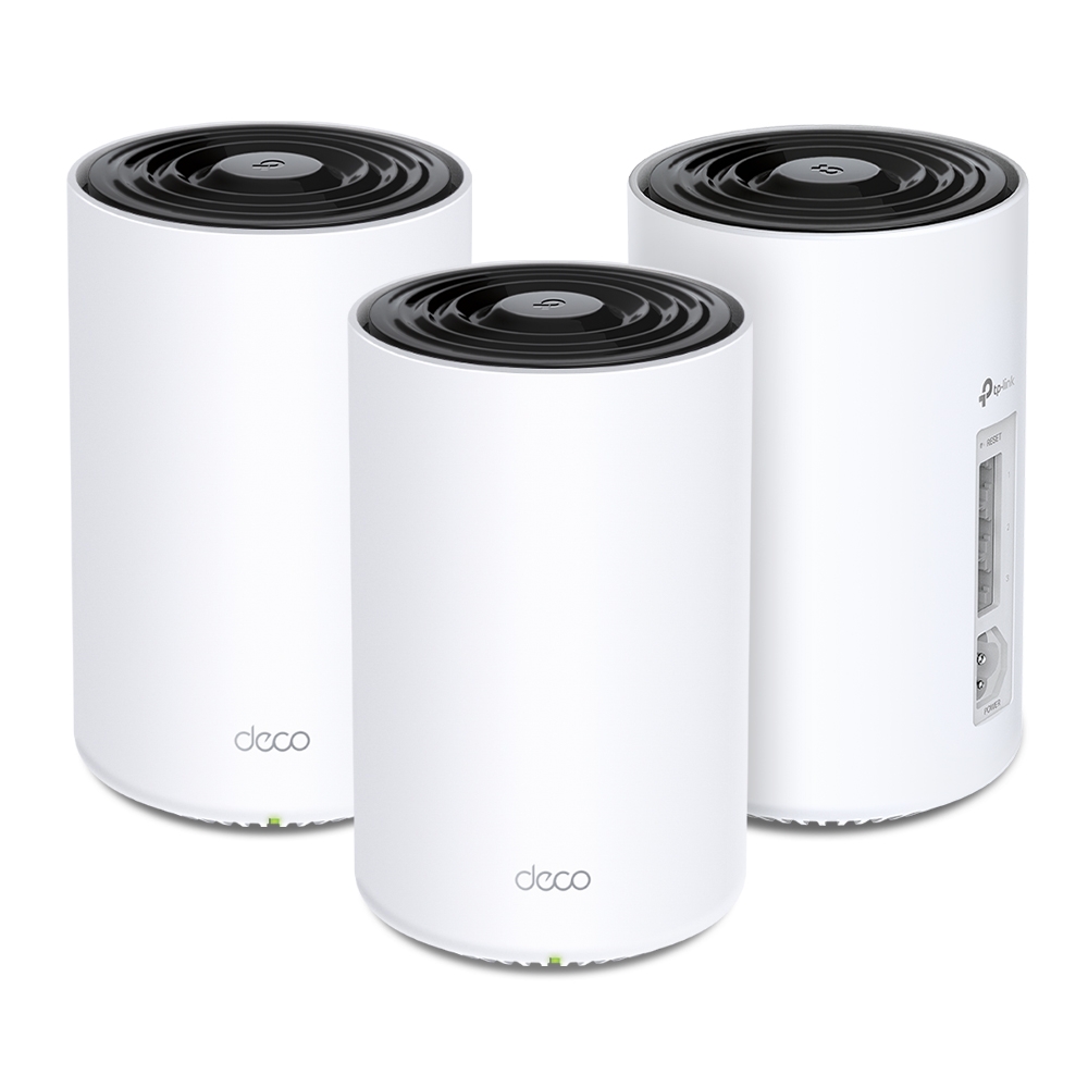 Déco PX50_01_large_20221008072944s TP-LINK Routeur WiFi 6 Mesh AX3000 + CPL G1500 - DECO PX50(3-PACK) – Image 1