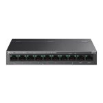 TP-LINK -LS1210P- Switch de bureau 8 ports 10/100Mbps + 2 ports Gigabit avec 8 ports PoE+