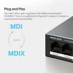 MERCUSYS 6-PORT 10/100MBPS DESKTOP SWITCH WITH 4-PORT POE+ - MS106LP – Image 9