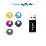 MERCUSYS N300 WIRELESS MINI USB ADAPTER - MW300UM – Image 3