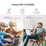 TP-LINK Répéteur Wi-Fi 6 AX3000 - RE705X – Image 5