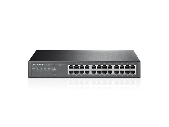 TL-SG1024D-01 TP-LINK Switch rackable/de bureau 24 ports Gigabit - TL-SG1024D – Image 1