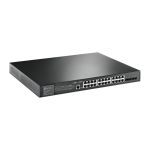 TP-LINK - TL-SG3428XMP- JETSTREAM 24-PORT GIGABIT AND 4-PORT 10GE SFP+ L2+ MANAGED SWITCH WITH 24-PORT POE+ – Image 2