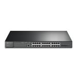 TP-LINK - TL-SG3428XMP- JETSTREAM 24-PORT GIGABIT AND 4-PORT 10GE SFP+ L2+ MANAGED SWITCH WITH 24-PORT POE+