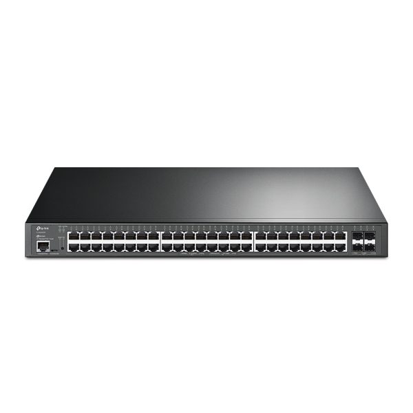 TP-LINK - TL-SG3452XP- Switch administrable JetStream 48 ports Gigabit et 4 ports 10GE SFP+ L2+ avec PoE+ 48 ports