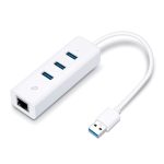 TP-LINK ADAPTATEUR USB / ETHERNET GIGABIT AVEC HUB 3 PORTS U - UE330 – Image 2