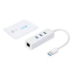 TP-LINK ADAPTATEUR USB / ETHERNET GIGABIT AVEC HUB 3 PORTS U - UE330 – Image 3