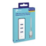 TP-LINK ADAPTATEUR USB / ETHERNET GIGABIT AVEC HUB 3 PORTS U - UE330 – Image 4