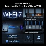 TP-LINK ROUTEUR WIFI 7 B6500 BI-BANDE - ARCHER BE400 – Image 2