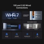 TP-LINK Routeur Wi-Fi 7 double bande - Archer BE450- – Image 5