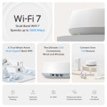 TP-LINK SYSTÈME WIFI 7 MESH BE3600 - DECO BE25(3-PACK) – Image 3