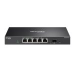TP-LINK OMADA 5-port 2.5G BASE-T and 1-Port 10GE SFP+ Easy Managed Switch with 4-Port PoE++-ES206XPP-M2-