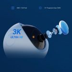 EZVIZ Smart Wi-Fi Pan & Tilt Camera - CS-H6C (5MP) (CS-H6C G1 3K) – Image 2