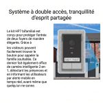 EZVIZ Smart Home Video Doorphone System - CS-HP7 (3MP-2-FAMILY KIT) – Image 2