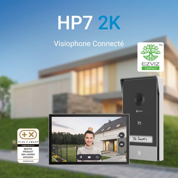 EZVIZ Visiophone Connecté - CS-HP7 (3MP)
