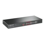 MERCUSYS 16-PORT 10/100MBPS + 2-PORT GIGABIT RACKMOUNT SWITCH WITH 16-PORT POE+ -MS118CP- – Image 2