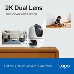 TP-LINK CAMÉRA DE SURVEILLANCE 2K PANORAMIQUE/INCLINABLE À Double objectif - TAPO C245D – Image 4