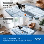 TP-LINK CAMÉRA DE SURVEILLANCE 2K PANORAMIQUE/INCLINABLE À Double objectif - TAPO C245D – Image 5