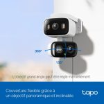 TP-LINK CAMÉRA DE SURVEILLANCE IA INDOOR/OUTDOOR DOUBLE OPTIQUE - TAPO C246D – Image 9