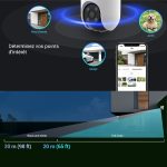 EZVIZ -H8C-3MP- Caméra Wi-Fi panoramique et à inclinaison – Image 5